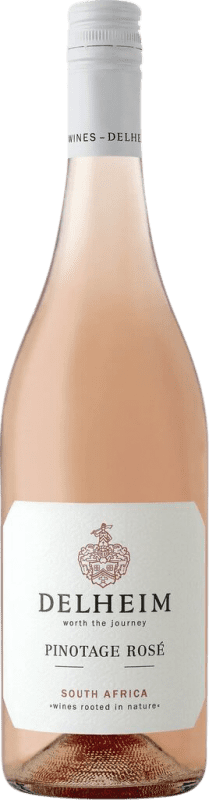 11,95 € Free Shipping | Rosé wine Delheim Rosé Coastal Region South Africa Pinotage Bottle 75 cl