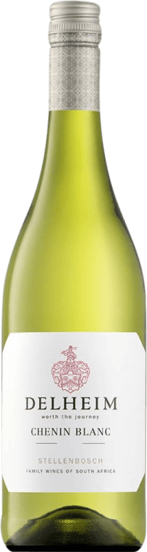8,95 € 免费送货 | 白酒 Delheim I.G. Stellenbosch 斯泰伦博斯 南非 Chenin White 瓶子 75 cl