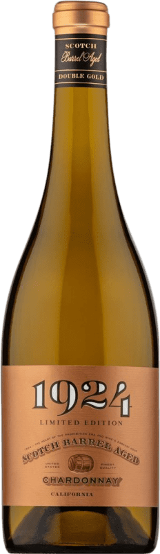 18,95 € 送料無料 | 白ワイン Delicato 1924 Scotch Barrel I.G. California カリフォルニア州 アメリカ Chardonnay ボトル 75 cl