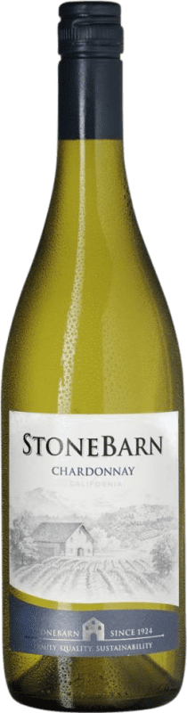 15,95 € Бесплатная доставка | Белое вино Delicato Stone Barn I.G. California Калифорния Соединенные Штаты Chardonnay бутылка 75 cl