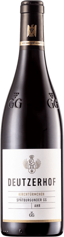 65,95 € Envío gratis | Vino tinto Deutzerhof Kirchtürmchen V.D.P. Grosses Gewächs GG Ahr Alemania Pinot Negro Botella 75 cl