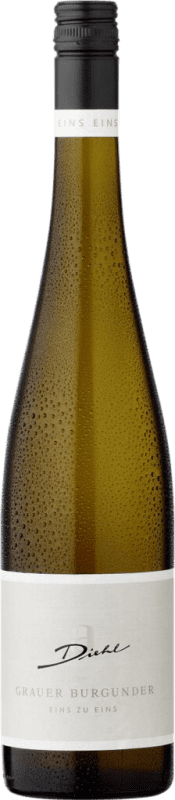 12,95 € 送料無料 | 白ワイン Diehl Eins zu Eins Trocken — 辛口 Kabinett — 熟した収穫 Q.b.A. Pfälz Pfälz ドイツ Pinot Gris — ピノ・グリ 75 cl