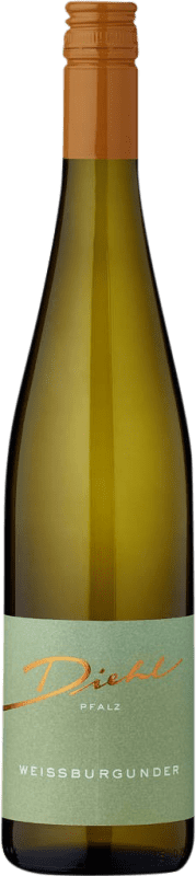 13,95 € 免费送货 | 白葡萄酒 Diehl Trocken — 干型 Q.b.A. Pfälz 普法尔茨 德国 Pinot Blanc — 白皮诺 75 cl