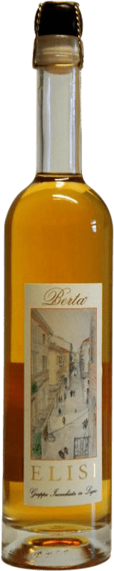 57,95 € Kostenloser Versand | Grappa Berta Elisi D.O.C. Piedmont Piemont Italien Medium-Flasche 50 cl