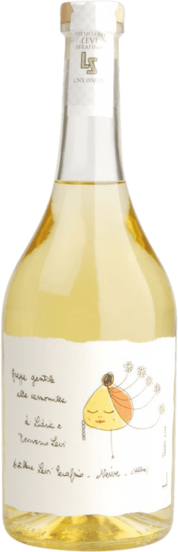 93,95 € Envio grátis | Grappa Romano Levi Camomilla Itália Garrafa 70 cl