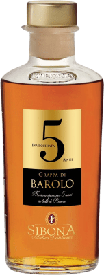 Aguardente Grappa Sibona Invecchiata Nebbiolo 5 Anos 50 cl