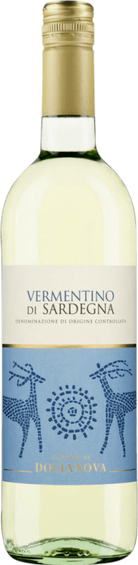 13,95 € Envoi gratuit | Vin blanc Dolianova D.O.C. Vermentino di Sardegna Cerdeña Italie Vermentino Bouteille 75 cl