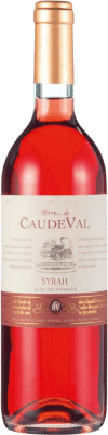 9,95 € Envío gratis | Vino rosado Domaine Caude Val Rosé I.G.P. Vin de Pays d'Oc Burdeos Francia Syrah Botella 75 cl