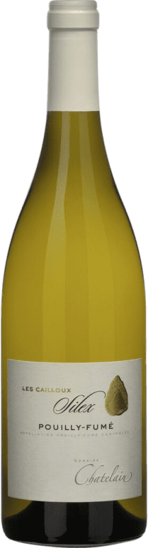 26,95 € Kostenloser Versand | Weißwein Domaine Chatelain Les Cailloux Silex A.O.C. Pouilly-Fumé Loire Frankreich Sauvignon 75 cl