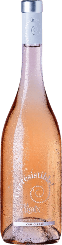 15,95 € 送料無料 | ロゼワイン Domaine de la Croix Irresistible Cru Classé Presqu'ile de Saint Tropez Rosé A.O.C. Côtes de Provence プロヴァンス フランス Syrah, Grenache, Nebbiolo, Mourvèdre, Cinsault, Cabernet ボトル 75 cl