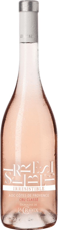 16,95 € 送料無料 | ロゼワイン Domaine de la Croix Irresistible Presqu'ile de Saint Tropez Cru Classé, Rosé — ロゼ A.O.C. Côtes de Provence プロヴァンス フランス Syrah — シラー, Garnacha — グルナッシュ, Cabernet Sauvignon — カベルネ・ソーヴィニヨン, Nebbiolo — ネッビオーロ, Mourvèdre — ムールヴェードル, Cinsault — サンソー 75 cl