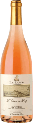 37,95 € Envio grátis | Vinho Rosé Domaine de la Poussie Le Loup Rosé A.O.C. Sancerre Loire França Pinot Noir 75 cl
