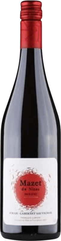 13,95 € Envoi gratuit | Vin Rouge Domaine de Nizas Mazet I.G.P. Vin de Pays d'Oc Bordeaux France Syrah Bouteille 75 cl