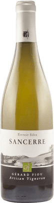 29,95 € Envio grátis | Vinho Branco Gérard Fiou A.O.C. Sancerre França Sauvignon 75 cl