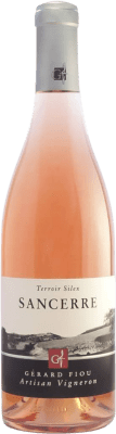 19,95 € Envío gratis | Vino rosado Gérard Fiou Rosé A.O.C. Sancerre Francia Pinot Negro Botella 75 cl