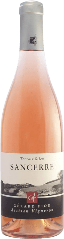 33,95 € Kostenloser Versand | Roséwein Gérard Fiou Rosé A.O.C. Sancerre Frankreich Pinot Noir — Spätburgunder Flasche 75 cl