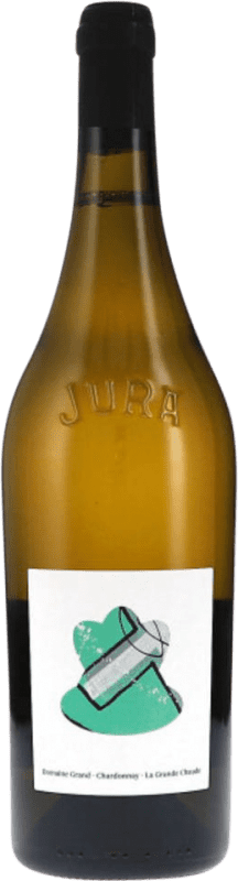 46,95 € Бесплатная доставка | Белое вино Domaine Grand La Grande Chaude A.O.C. Côtes du Jura Франция Chardonnay бутылка 75 cl