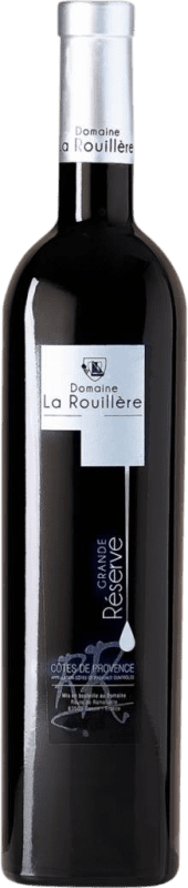 25,95 € Kostenloser Versand | Rotwein Domaine La Rouillère Rouge Große Reserve A.O.C. Côtes de Provence Provence Frankreich Syrah, Grenache, Cabernet Sauvignon Flasche 75 cl