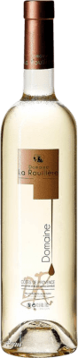 17,95 € Envio grátis | Vinho branco Domaine la Rouillère Blanc A.O.C. Côtes de Provence Provença França Sémillon Garrafa 75 cl