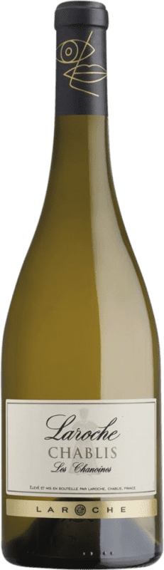 21,95 € Бесплатная доставка | Белое вино Laroche Les Chanoines A.O.C. Chablis Бургундия Франция Chardonnay бутылка 75 cl