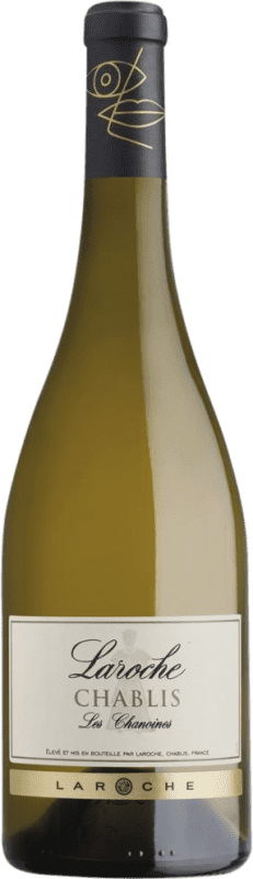 22,95 € Envío gratis | Vino Blanco Laroche Les Chanoines A.O.C. Chablis Borgoña Francia Chardonnay 75 cl