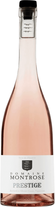 19,95 € Бесплатная доставка | Розовое вино Domaine Montrose Prestige Rosé Франция Syrah, Grenache, Nebbiolo бутылка 75 cl