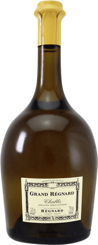 67,95 € Free Shipping | White wine Régnard Grand A.O.C. Chablis Burgundy France Chardonnay Bottle 75 cl