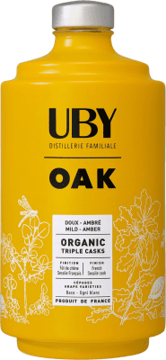 64,95 € Бесплатная доставка | арманьяк Domaine Uby Oak I.G.P. Vin de Pays Côtes de Gascogne Франция Nebbiolo, Bacchus бутылка 70 cl