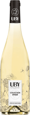 9,95 € Бесплатная доставка | Белое вино Uby Collection Unique I.G.P. Vin de Pays Côtes de Gascogne Франция Sauvignon White бутылка 75 cl