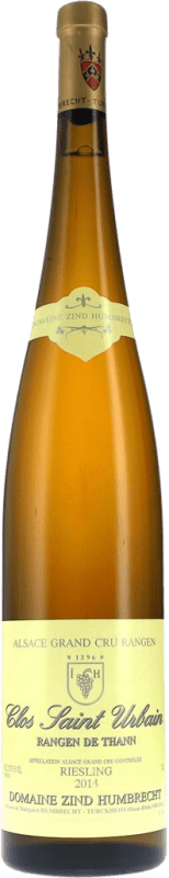 262,95 € Spedizione Gratuita | Vino bianco Zind Humbrecht Rangen de Thann Clos Saint Urbain Grand Cru A.O.C. Alsace Alsazia Francia Riesling Bottiglia Magnum 1,5 L