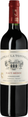 12,95 € 免费送货 | 红酒 Domaines Fabre Château la Tonnelle A.O.C. Haut-Médoc 波尔多 法国 Merlot, Cabernet Sauvignon 瓶子 75 cl