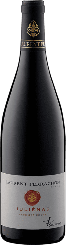 25,95 € 免费送货 | 红酒 Laurent Perrachon Clos des Chers A.O.C. Juliénas 博若莱 法国 Gamay 瓶子 75 cl