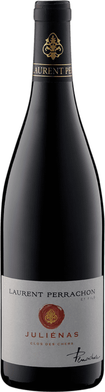 28,95 € Spedizione Gratuita | Vino Rosso Laurent Perrachon Clos des Chers A.O.C. Juliénas Beaujolais Francia Gamay 75 cl