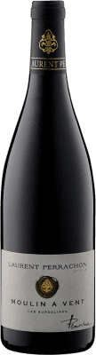 21,95 € Envio grátis | Vinho tinto Laurent Perrachon Les Burdelines A.O.C. Moulin à Vent Beaujolais França Gamay Garrafa 75 cl