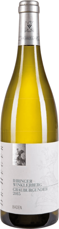 25,95 € Envio grátis | Vinho branco Dr. Heger Ihringer Winklerberg Seco I.G. Baden Baden Alemanha Pinot Cinza Garrafa 75 cl