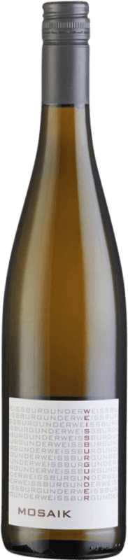 9,95 € Kostenloser Versand | Weißer Sekt Dr. Koehler Mosaik Trocken Q.b.A. Rheinhessen Rheinhessen Deutschland Weißburgunder Flasche 75 cl