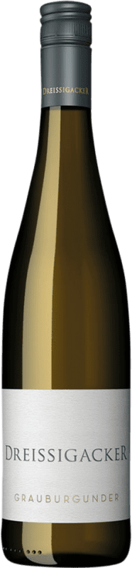 19,95 € 免费送货 | 白酒 Dreissigacker 干 Q.b.A. Rheinhessen Rheinhessen 德国 Pinot Grey 瓶子 75 cl