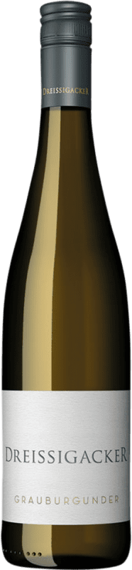 19,95 € Envío gratis | Vino Blanco Dreissigacker Trocken — Seco Q.b.A. Rheinhessen Rheinhessen Alemania Pinot Gris Botella 75 cl