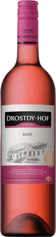 6,95 € Kostenloser Versand | Roséwein Drostdy Hof Rosé W.O. Western Cape Western Cape South Coast Südafrika Cabernet Sauvignon 75 cl