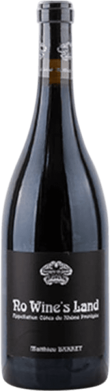 34,95 € Free Shipping | Red wine Domaine du Coulet No Wines Land Rouge A.O.C. Côtes du Rhône Rhône France Syrah Bottle 75 cl