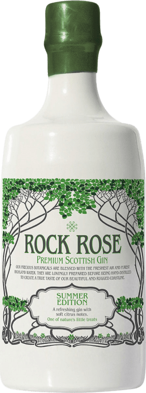 64,95 € 免费送货 | 金酒 Gin Dunnet Bay Rock Rose Summer Season 限量版 苏格兰 英国 70 cl Citrus — 柑橘