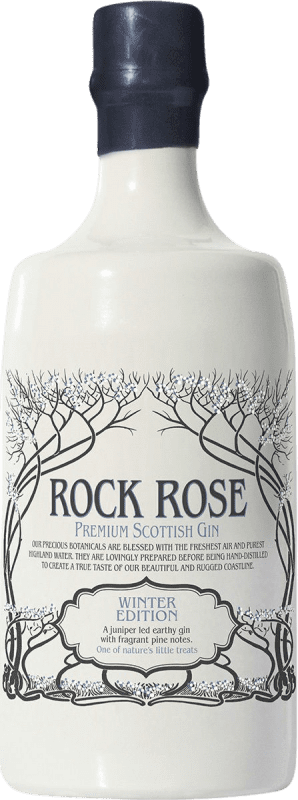 64,95 € Free Shipping | Gin Dunnet Bay Rock Rose Winter Season Edition Gin Scotland United Kingdom Bottle 70 cl