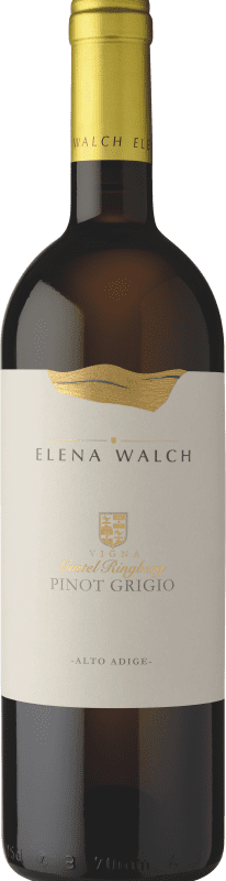 29,95 € Free Shipping | White wine Elena Walch Vigna Castel Ringberg D.O.C. Alto Adige Trentino Italy Pinot Grey Bottle 75 cl