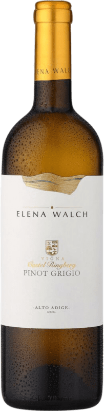 31,95 € 免费送货 | 白酒 Elena Walch Vigna Castel Ringberg D.O.C. Alto Adige 特伦蒂诺 意大利 Pinot Grey 瓶子 75 cl