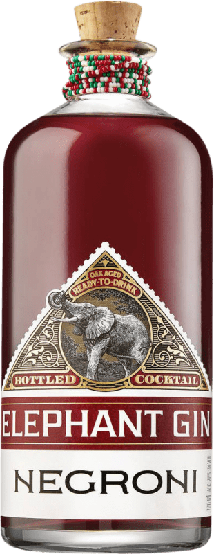 52,95 € Envio grátis | Gin Elephant Gin Negroni Alemanha Garrafa 70 cl