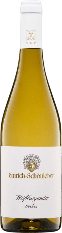 19,95 € Spedizione Gratuita | Vino bianco Emrich Schönleber Secco Q.b.A. Nahe Nahe Germania Pinot Bianco Bottiglia 75 cl