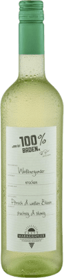 9,95 € Бесплатная доставка | Белое вино Markgräfler Das ist 100 I.G. Baden Baden Германия Pinot White бутылка 75 cl