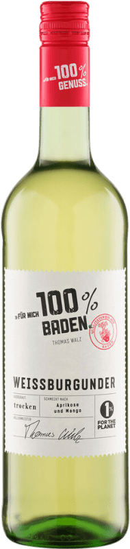 12,95 € Spedizione Gratuita | Vino Bianco Markgräfler Das ist 100 I.G. Baden Baden Germania Pinot Bianco 75 cl