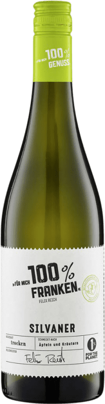 14,95 € 免费送货 | 白酒 Markgräfler Das ist 100 干 Franken 德国 Sylvaner 瓶子 75 cl