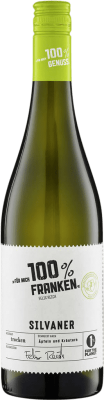 11,95 € Envío gratis | Vino Blanco Markgräfler Das ist 100 Seco Q.b.A. Franken Franken Alemania Silvaner Botella 75 cl